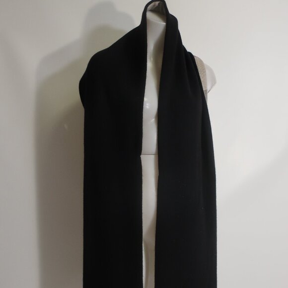 Womens Burberry Black Beige Black Red Cashmere Nova Check Print Scarf - Picture 4 of 15